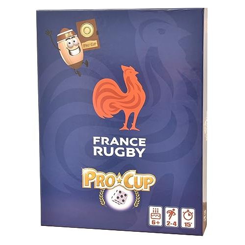 Jeu de société Procup France Rugby pour passionnés et novices