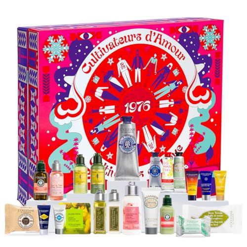 Calendrier de l'Avent L'Occitane, découverte quotidienne bien-être et soins pour un Noël sensoriel inoubliable.
