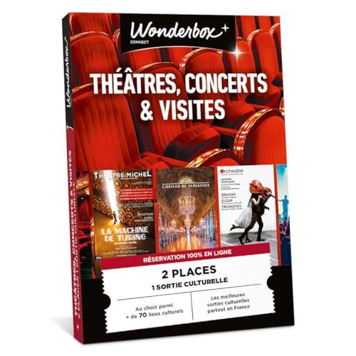 Coffret cadeau sortie culturelle pour des moments partagés et souvenirs inoubliables.