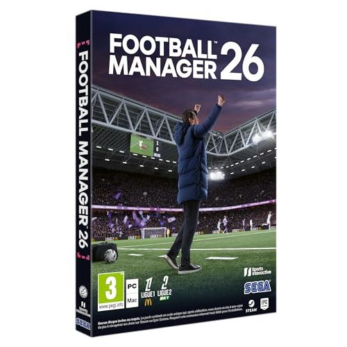 jeu vidéo Football Manager, stratégie footballistique ultime, immersion coaching, développer talents football, cadeau fan foot