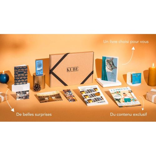 Box de livres personnalisée surprise mensuelle pour passionnés de lecture